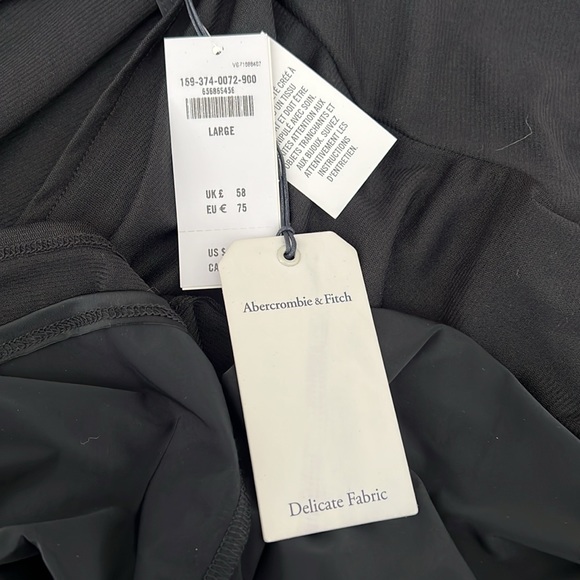 Abercrombie & Fitch Black Mini Dress - Picture 16 of 16